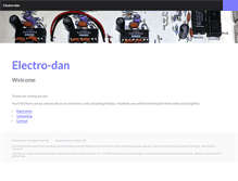 Tablet Screenshot of electro-dan.co.uk